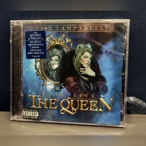 Lisa Lampanelli Long Live The Queen Comedy CD Record Album Lisa Lampanelli CD